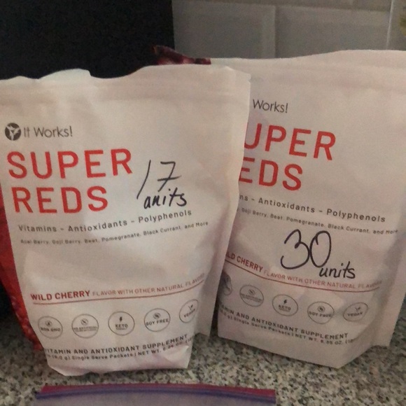 it works Other - IT WORKS -REDS---excess product cleanout